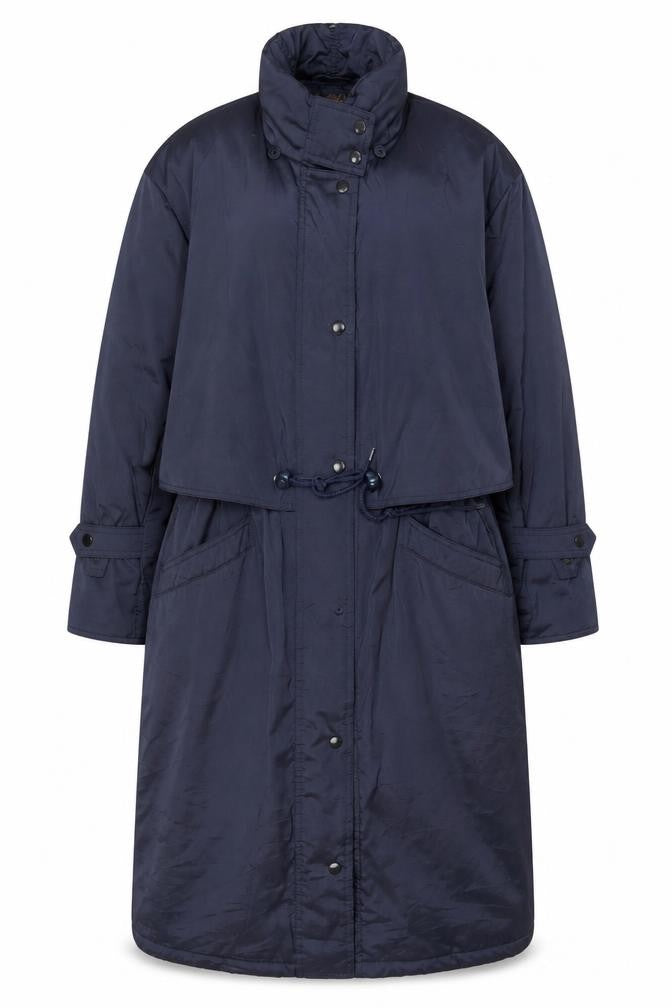 Forecaster of Boston Womens Navy Long Puffer Coat Small