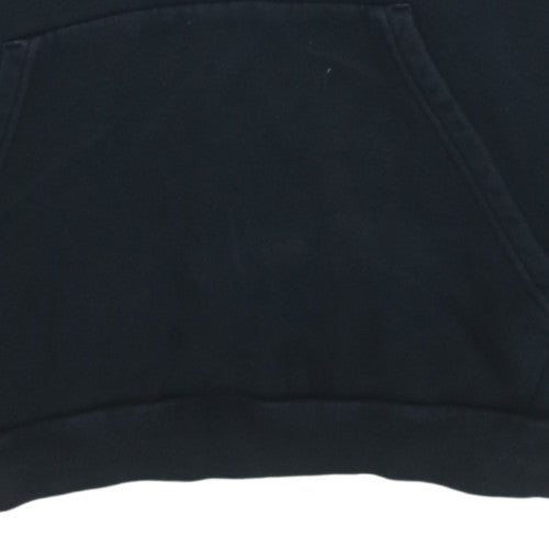 Adidas Men's Black Pullover Hoodie Size M Fleece Sportswear