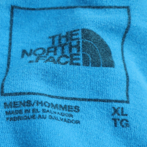 The North Face Men's Blue XL Logo Short Sleeve T-Shirt