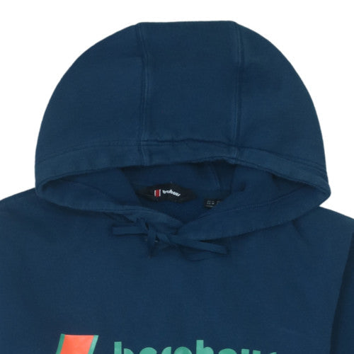 Berghaus Men's Blue Pullover Hoodie Size M Outdoor Fleece Sweatshirt
