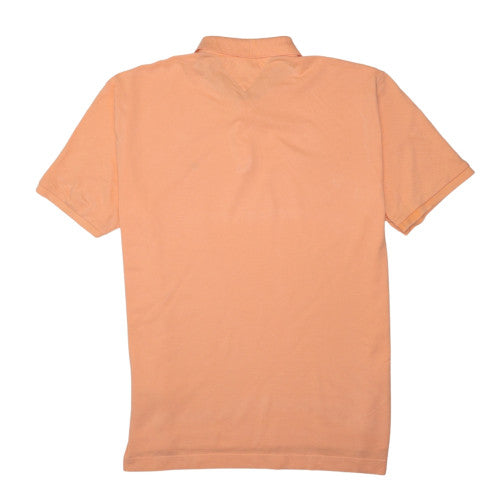 Tommy Hilfiger Men's Orange Cotton Polo Shirt Size L
