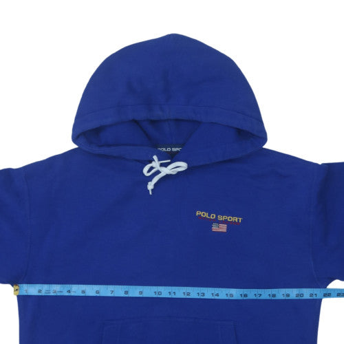 Polo Ralph Lauren Men's Blue Pullover Hoodie M Logo Sportswear
