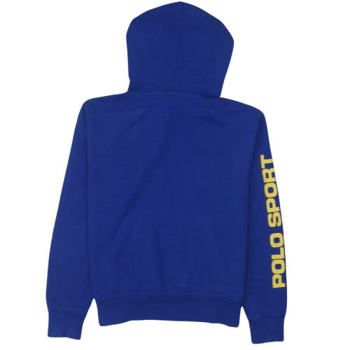 Polo Ralph Lauren Men's Blue Pullover Hoodie M Logo Sportswear
