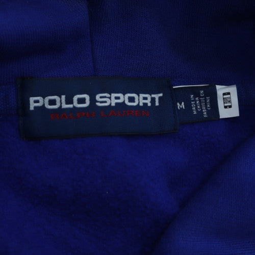 Polo Ralph Lauren Men's Blue Pullover Hoodie M Logo Sportswear