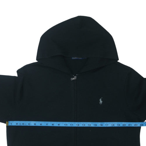 Ralph Lauren Men's Black XL Full Zip Hoodie Sweatshirt