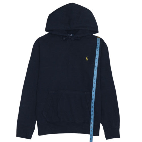 Polo Ralph Lauren Men's Navy Hoodie M Pima Cotton Pullover