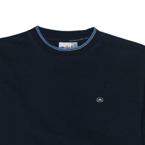 Ellesse Men's Blue XL Pullover Sweatshirt Crew Neck Sportswear