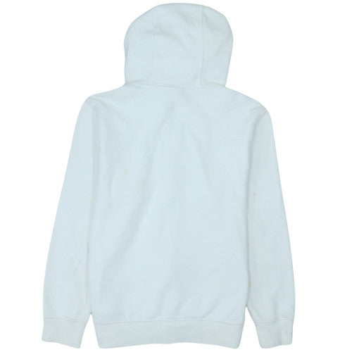 Nike Men's White Full Zip Hoodie Size S Fleece Sportswear