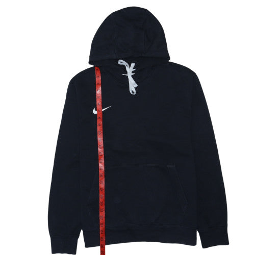 Nike Men's Black Pullover Hoodie M Regular Fit Fleece Sweatshirt