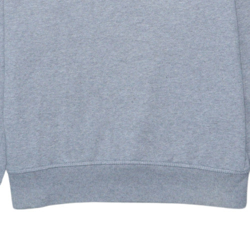 Umbro Men's Grey Crew Neck Logo Sweatshirt Size M