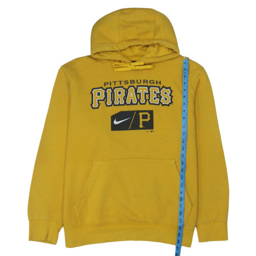 Nike Men’s Yellow Pittsburgh Pirates Pullover Hoodie XL Fleece