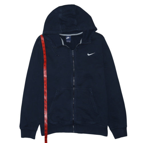 Nike Men's Blue Full Zip Fleece Hoodie XL