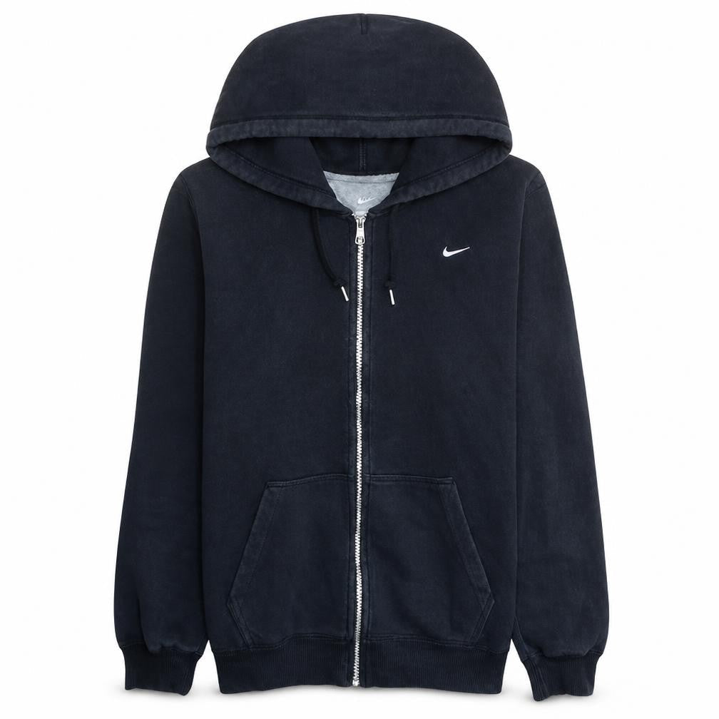 Nike Men's Black XL Full Zip Fleece Hoodie Sweatshirt