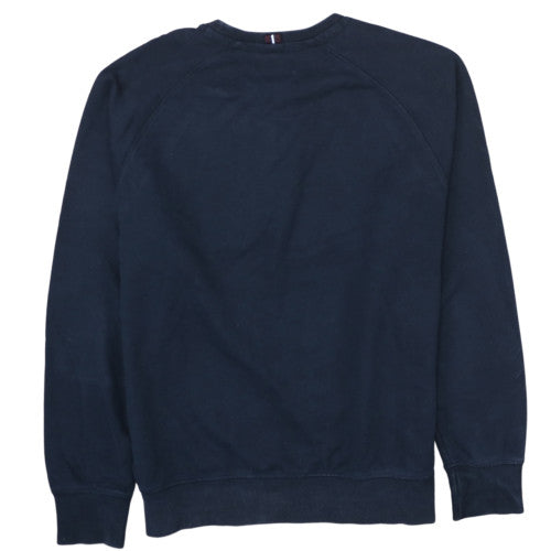 Fred Perry Men's Blue XL Crew Neck Pullover Sweatshirt