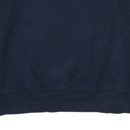 Fred Perry Men's Blue XL Crew Neck Pullover Sweatshirt