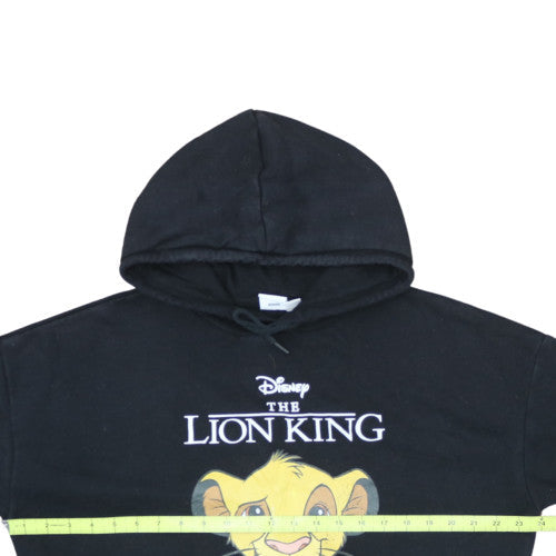Disney Men’s Black Lion King Hoodie Medium Pullover Graphic Sweatshirt
