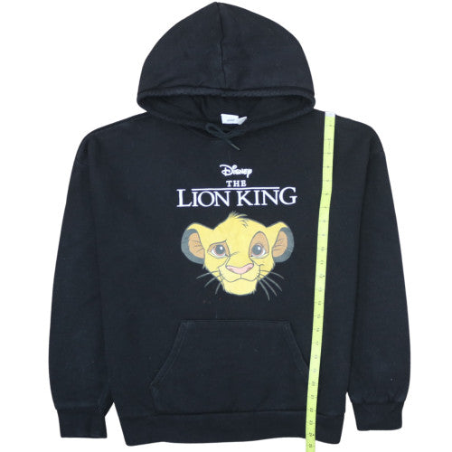Disney Men’s Black Lion King Hoodie Medium Pullover Graphic Sweatshirt