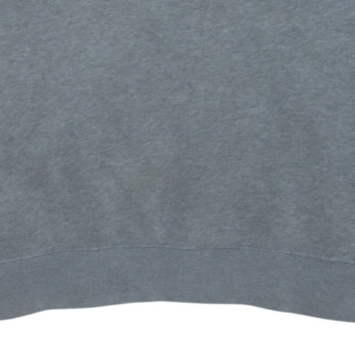 Nike Men's Grey Logo Pullover Sweatshirt Size L Regular Fit