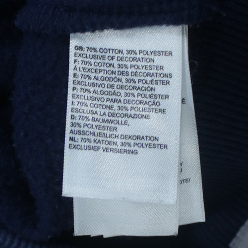 The North Face Boys Blue Fleece 1/4 Zip Pullover Sweatshirt - 10 Years