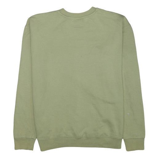 Tommy Jeans Men's Beige XL Pullover Sweatshirt Logo Crew Neck