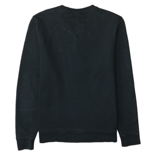 Lacoste Men’s Black Crew Neck Sweatshirt Size L Regular Fit