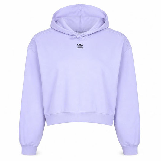 Adidas Women’s Lilac Hooded Pullover Sweatshirt Size 16 UK