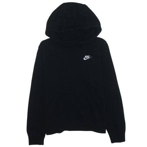 Nike Men's Black Pullover Hoodie M Regular Fit Sports Fleece