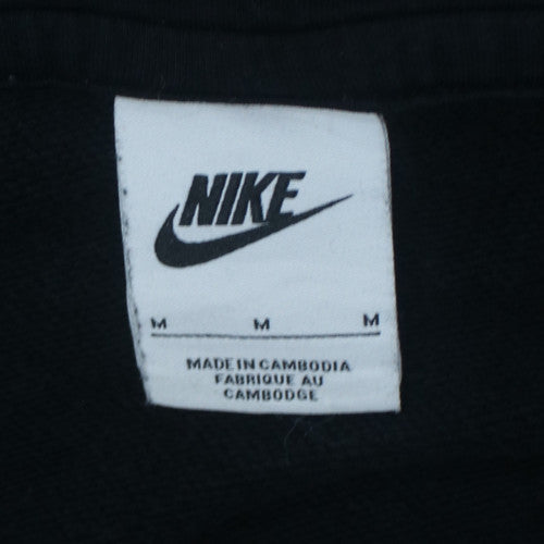 Nike Men's Black Pullover Hoodie M Regular Fit Sports Fleece