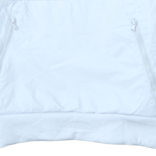 Under Armour Men's White Crew Neck Sweatshirt Large Logo Pullover