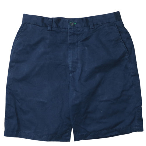 Tommy Hilfiger Men's Navy Blue Chino Shorts Size 32 Regular Cotton