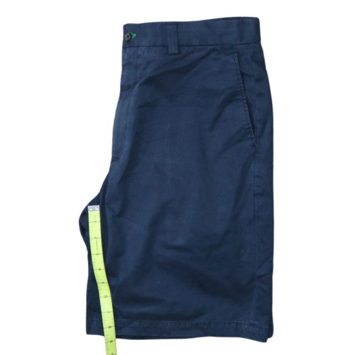 Tommy Hilfiger Men's Navy Blue Chino Shorts Size 32 Regular Cotton