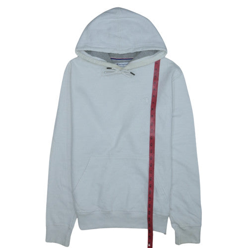 Champion Men's White Pullover Hoodie Small Long Sleeve Sportswear