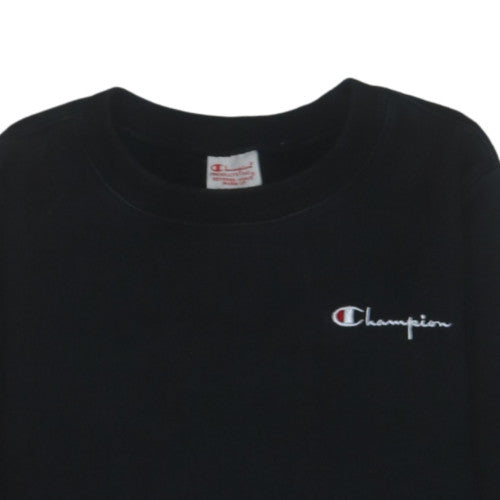 Champion Men's Black XS Reverse Weave Crew Neck Sweatshirt