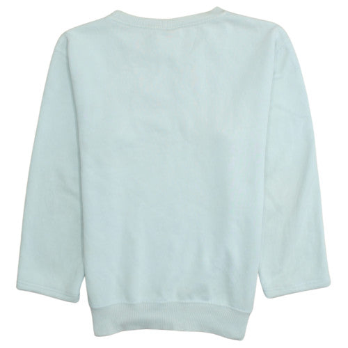 Ellesse Womens Light Blue Crew Neck Pullover Sweatshirt Size M