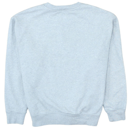 Levi's Women's Blue Crew Neck Pullover Sweatshirt Size M Classic Style