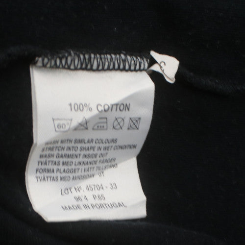 Levi's Men's Black Crew Neck Cotton Pullover Sweatshirt L