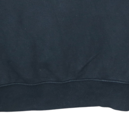 Nike Men's Black Small Pullover Crew Neck Fleece Sweatshirt