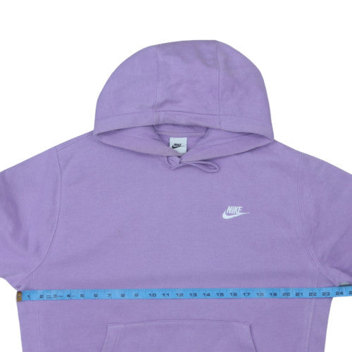 Nike Womens Purple Pullover Hoodie Medium Hooded Sweatshirt