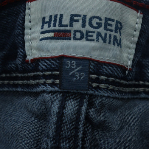 Tommy Hilfiger Men’s Blue 33x37 Straight Leg Denim Jeans