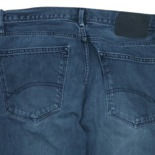 Tommy Hilfiger Men’s Blue 33x37 Straight Leg Denim Jeans