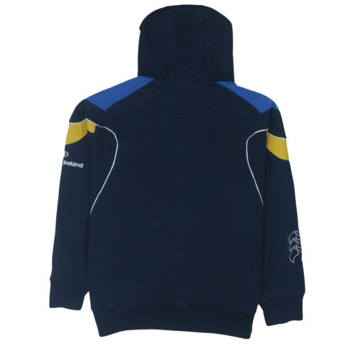 Canterbury Men Blue XL Pullover Hooded Rugby Sports Hoodie