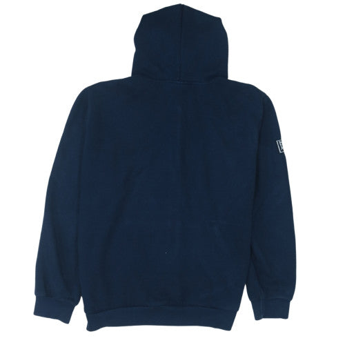 Everlast Men's Blue Full Zip Hoodie L Sportswear Classic Style