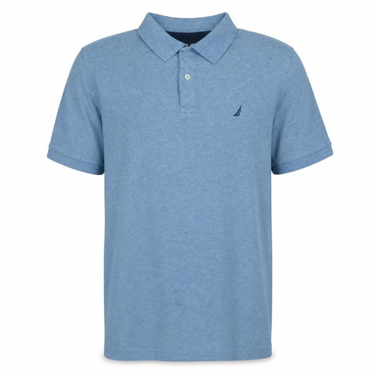 Nautica Men's Blue Classic Fit Performance Polo Shirt XL