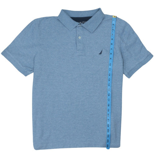 Nautica Men's Blue Classic Fit Performance Polo Shirt XL