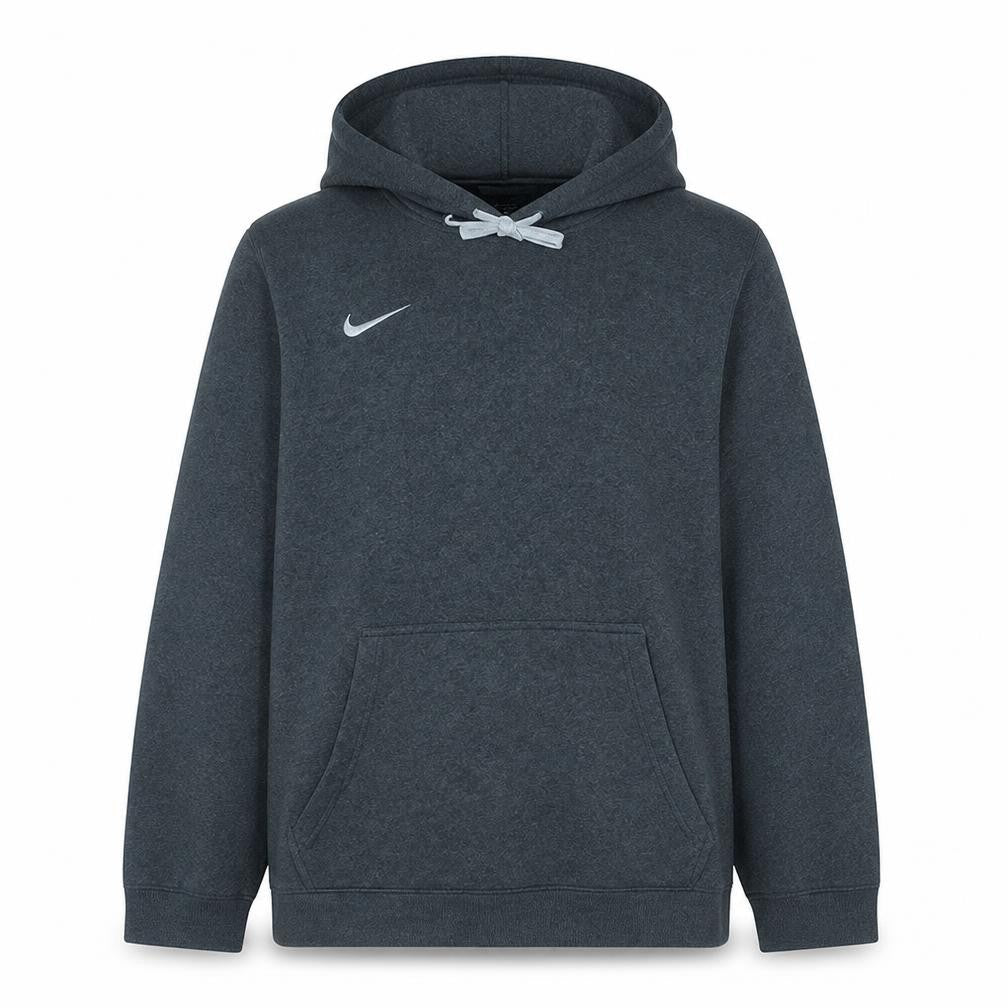 Nike Men's Grey Pullover Hoodie L Fleece Sportswear