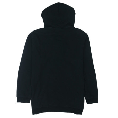 Adidas Men's Black 2XL Pullover Hoodie with Logo and Pockets