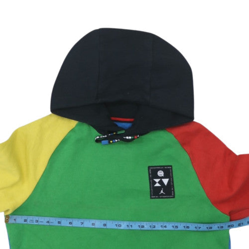 Jordan Men's Multicoloured Pullover Hoodie Small Fleece Sportswear