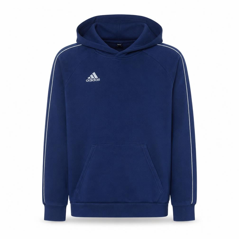Adidas Men's Blue Pullover Hoodie Size M Fleece Sportswear