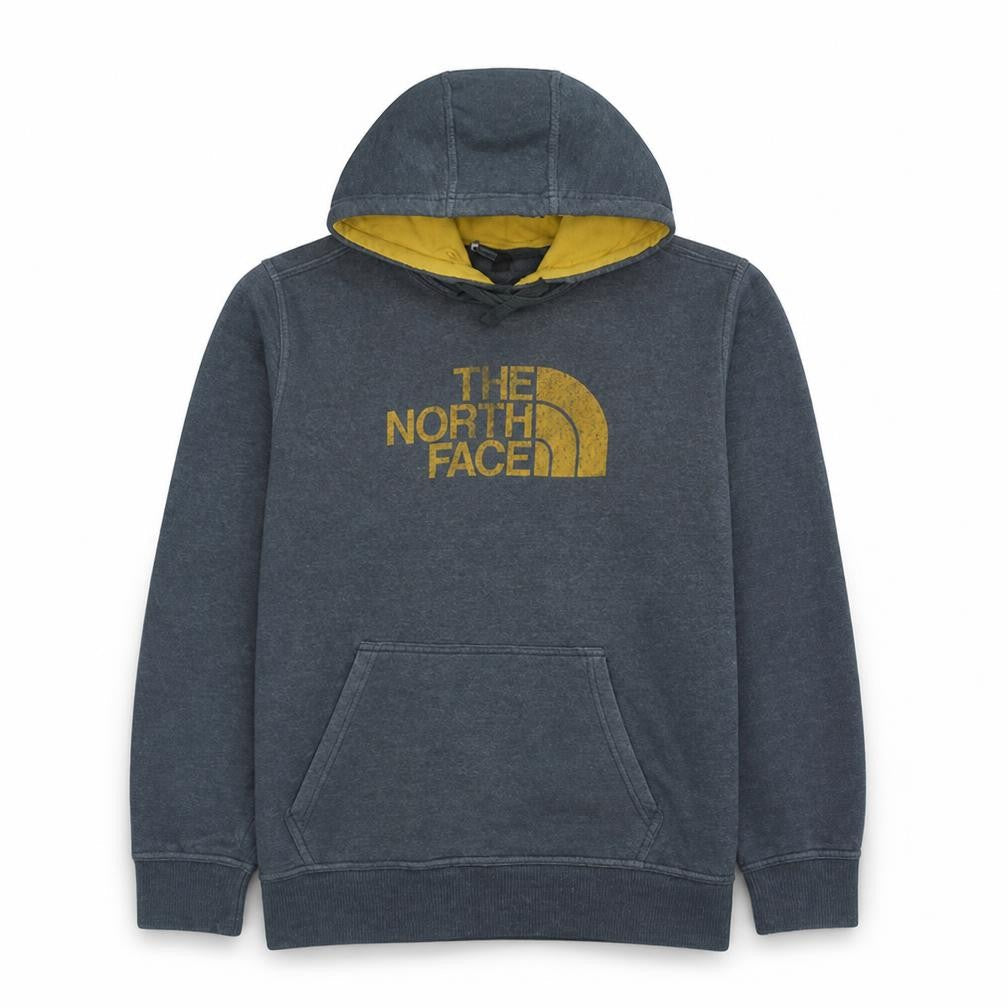 The North Face Men's Grey Pullover Hoodie L Regular Fit