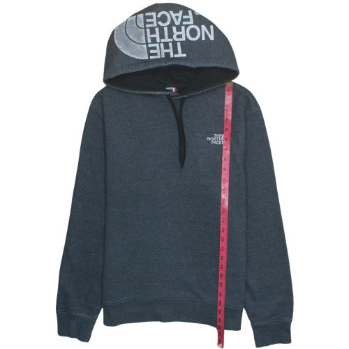 The North Face Mens Grey Pullover Hoodie L Regular Fit Fleece